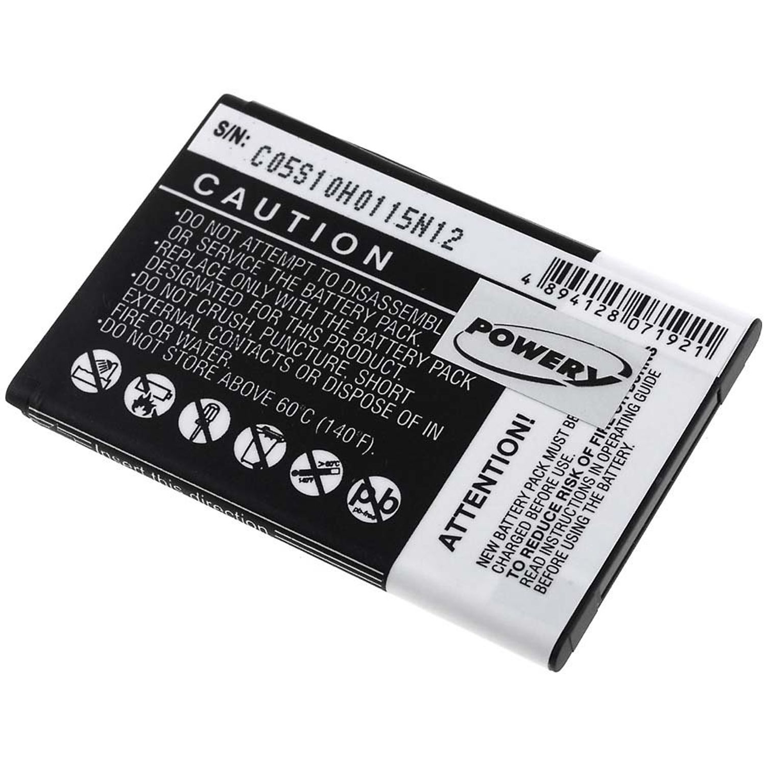 Acumulator compatibil HTC Legend/Google G6/ model BA S440 1500mAh fotografia produsului View 2 L