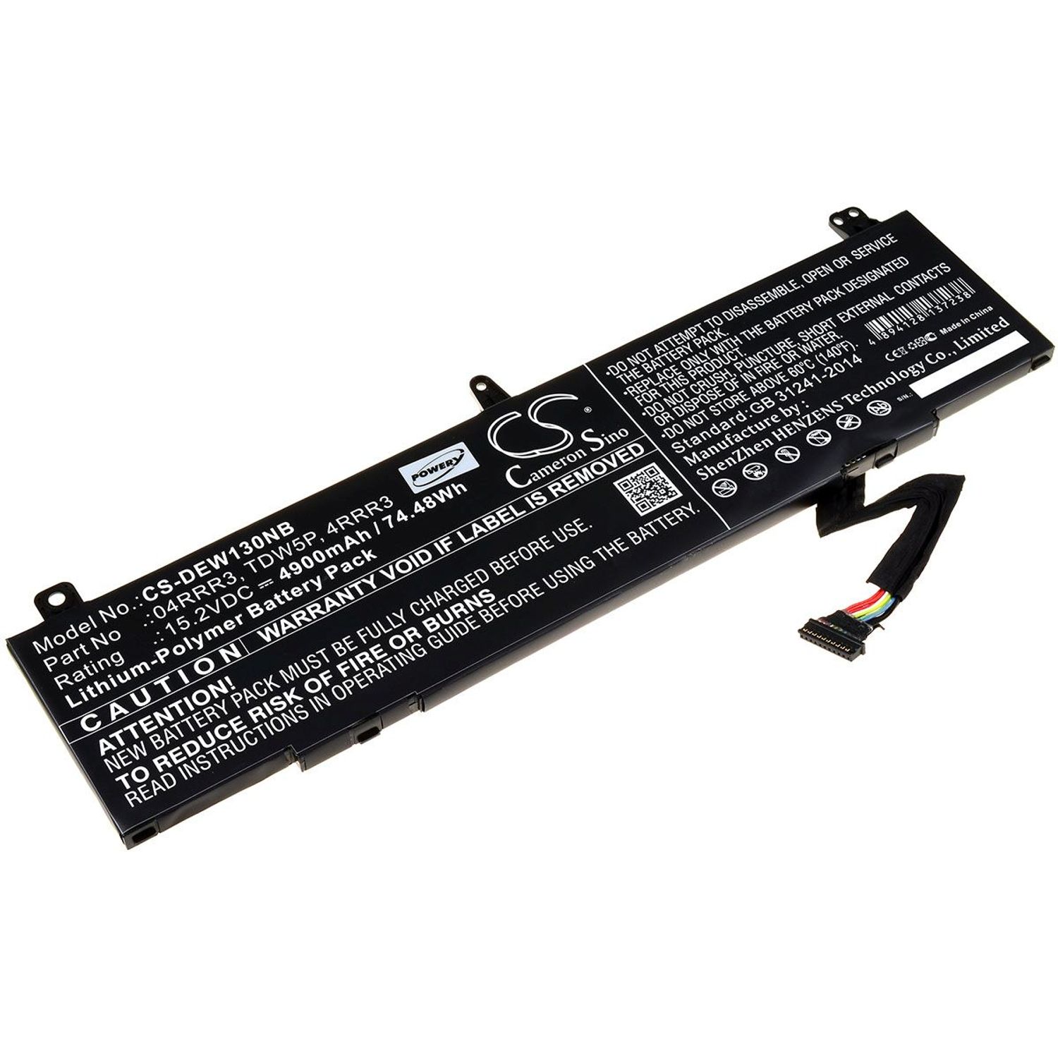 Acumulator compatibil Dell Alienware 13 R3 / ALW13C / model TDW5P fotografia produsului