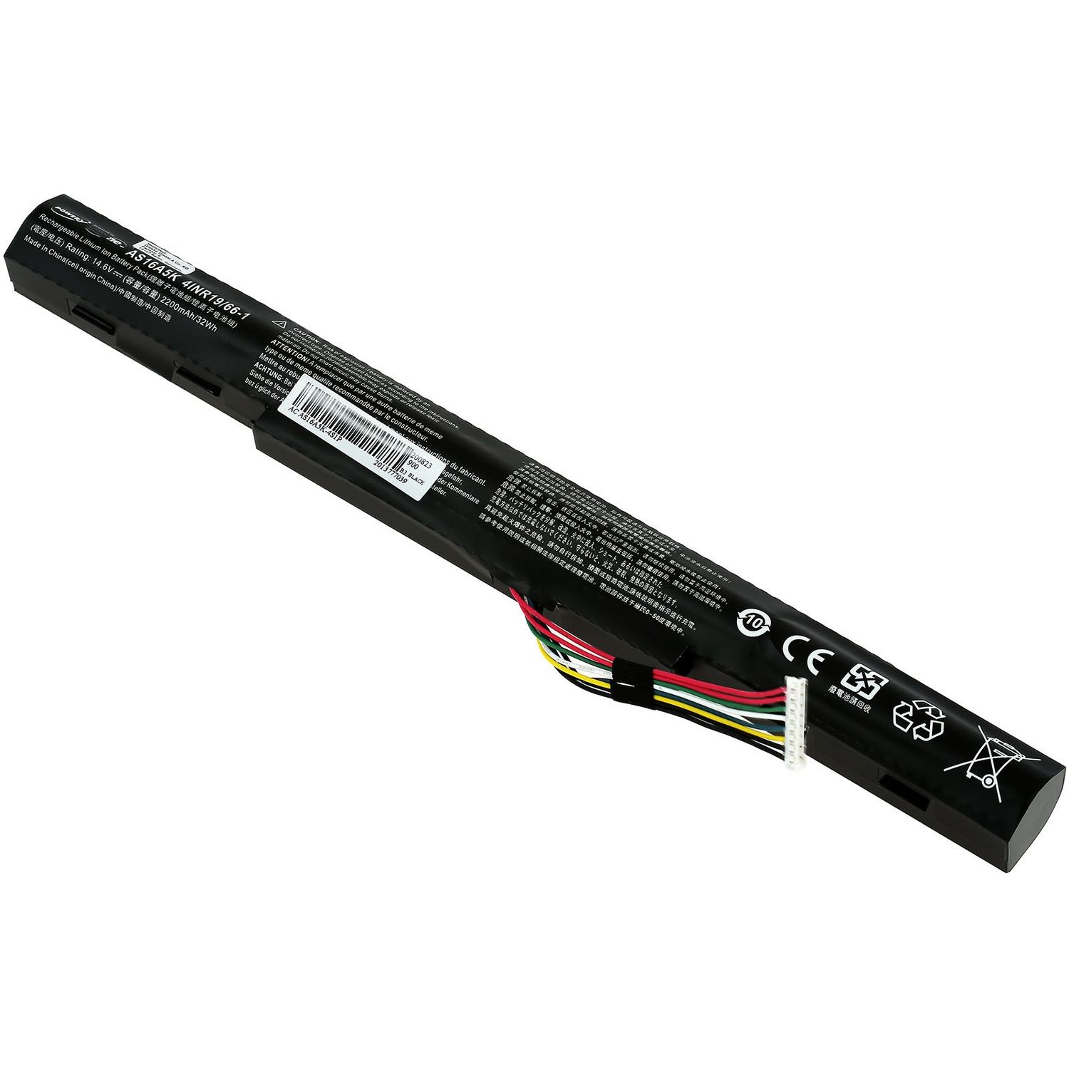 Acumulator compatibil Acer Aspire E5-575G / E5-523G / model AS16A5K fotografia produsului View 2 L