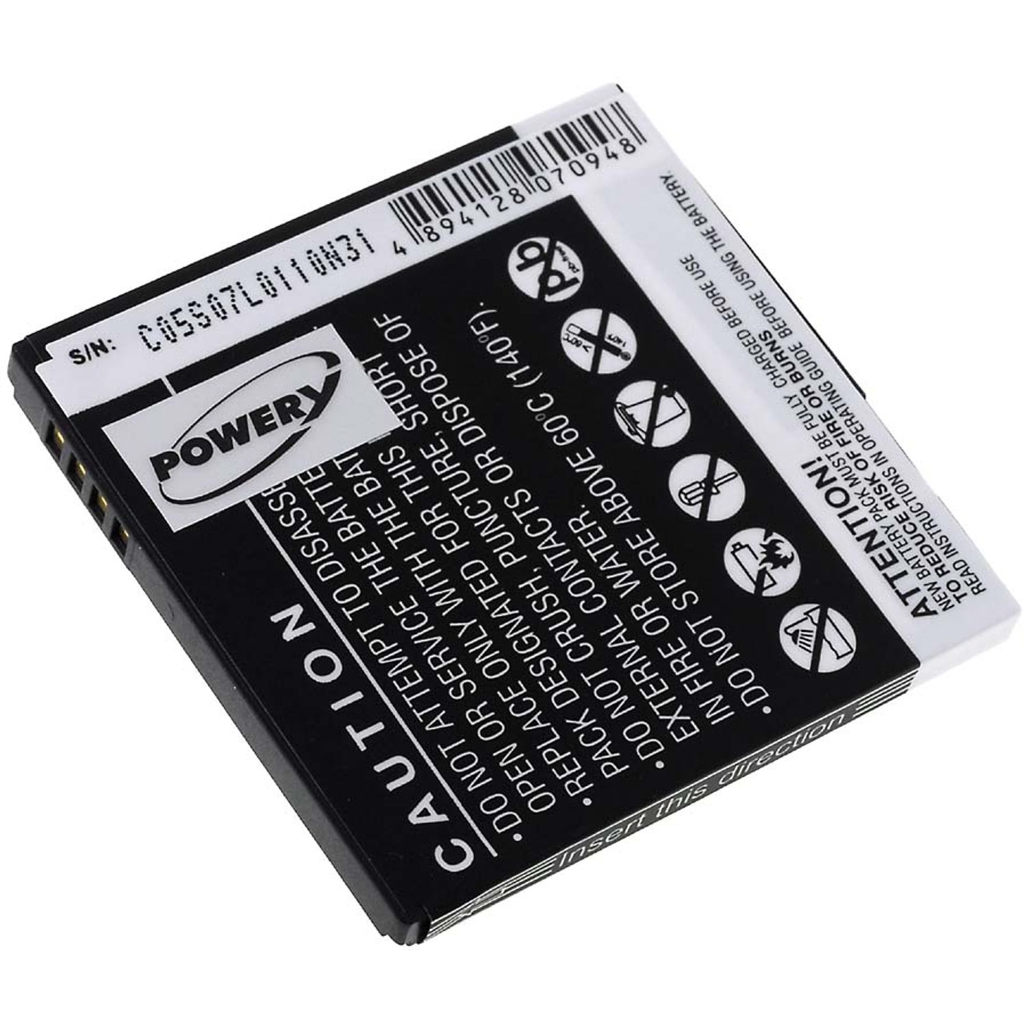 Acumulator compatibil Gigabyte G1310 / model GPS-H05 fotografia produsului