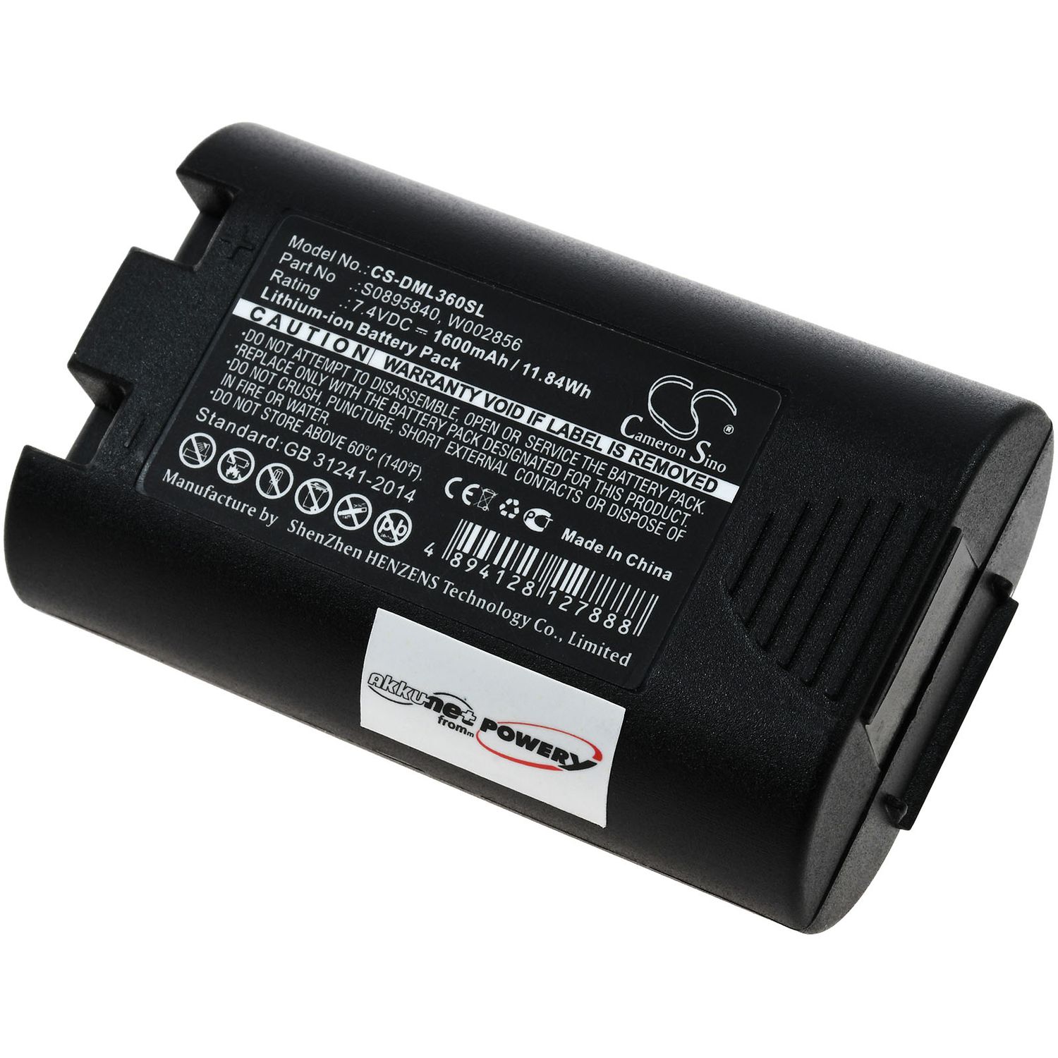 Acumulator compatibil Eti Dymo LabelManager 360D / model S0895840 fotografia produsului View 4 L