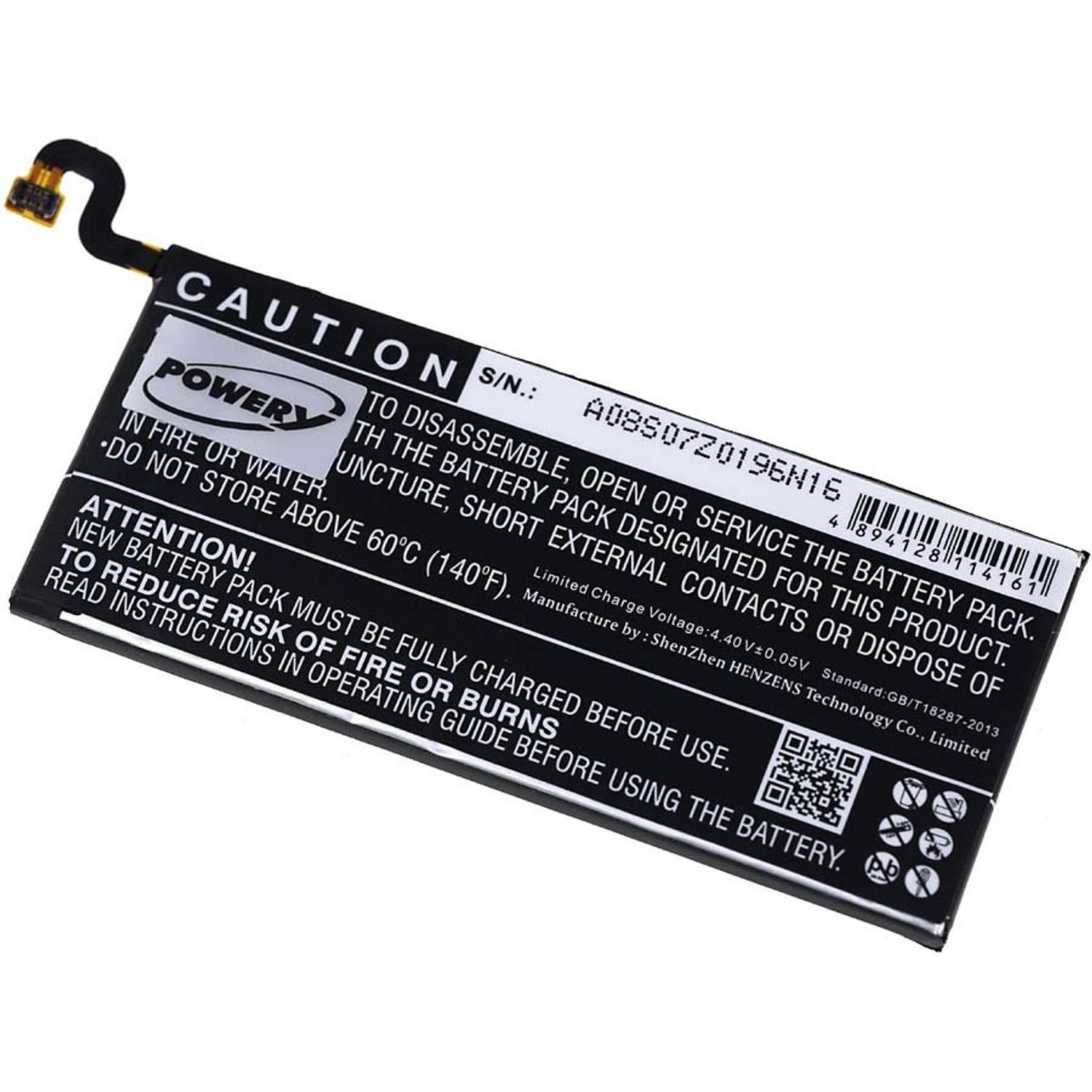Acumulator compatibil Samsung Galaxy S7 / SM-G930A / model EB-BG930ABA fotografia produsului View 2 L