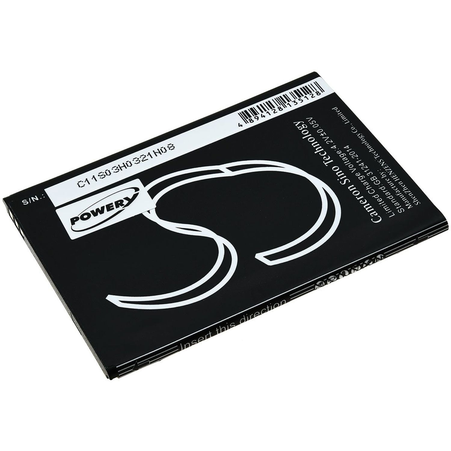 Acumulator compatibil Ulefone Paris / U007 / model 29-11900-000-00 fotografia produsului
