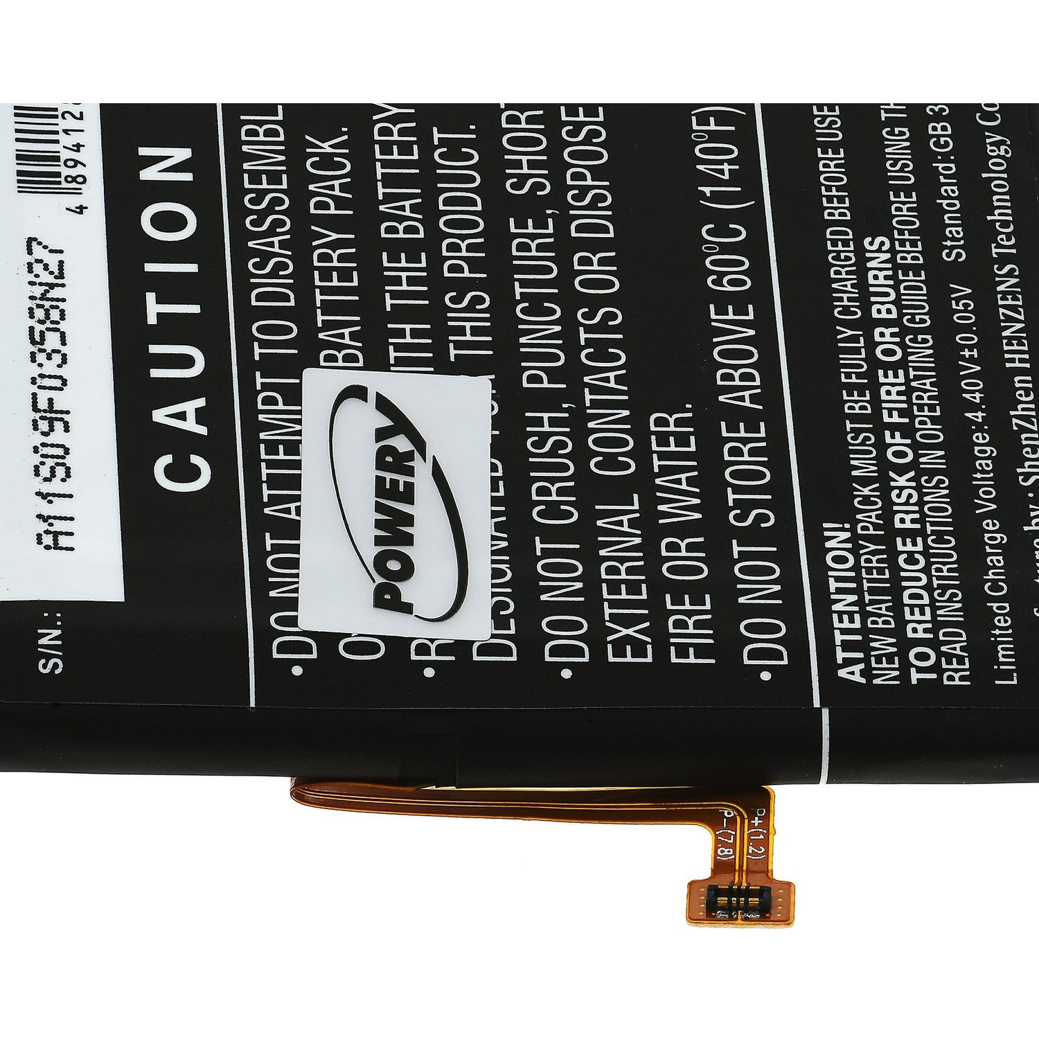 Acumulator compatibil Samsung Galaxy A80 (2019) / SM-A805F/DS / model EB-BA905ABU fotografia produsului View 3 L