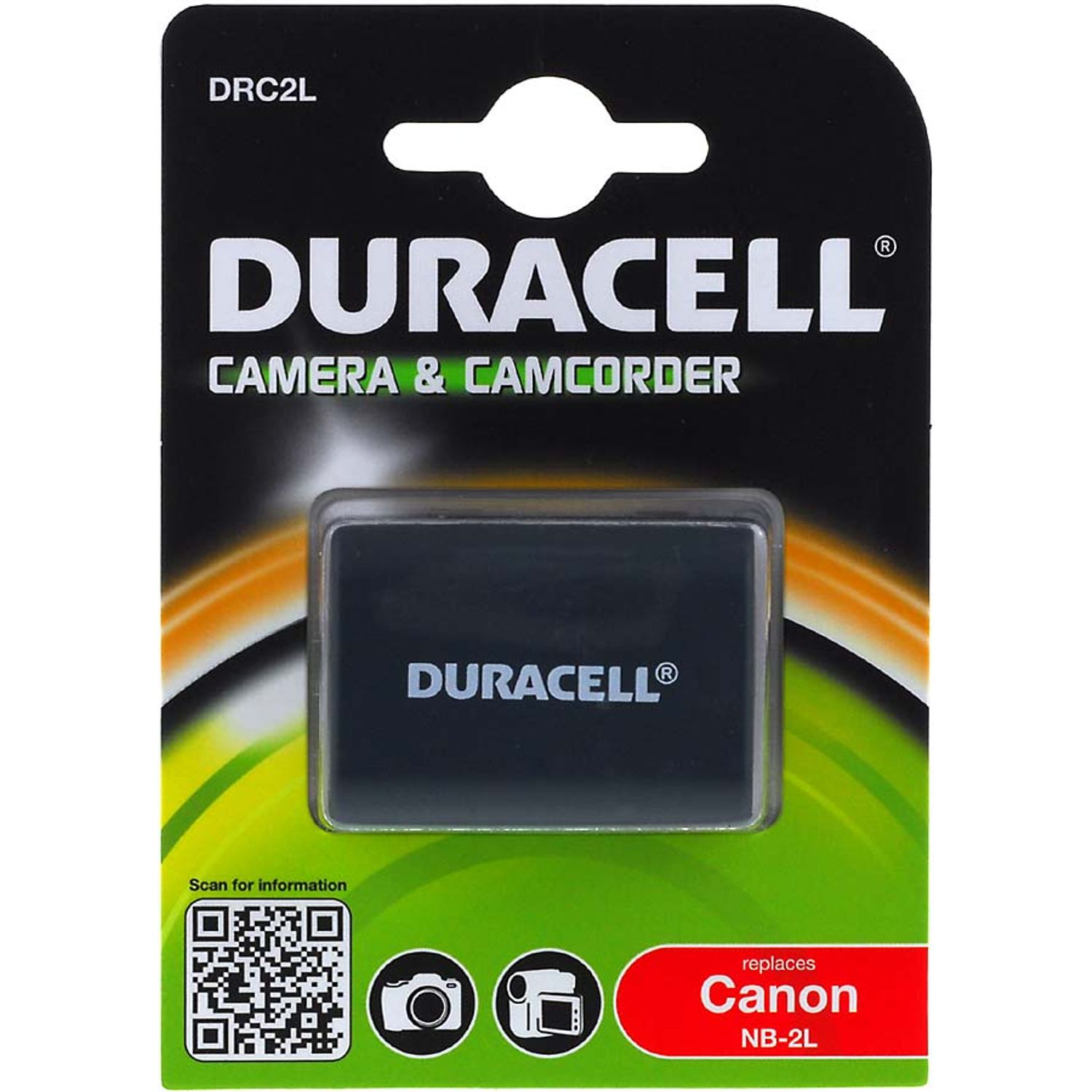 Acumulator Duracell DRC2L original Canon NB-2L fotografia produsului