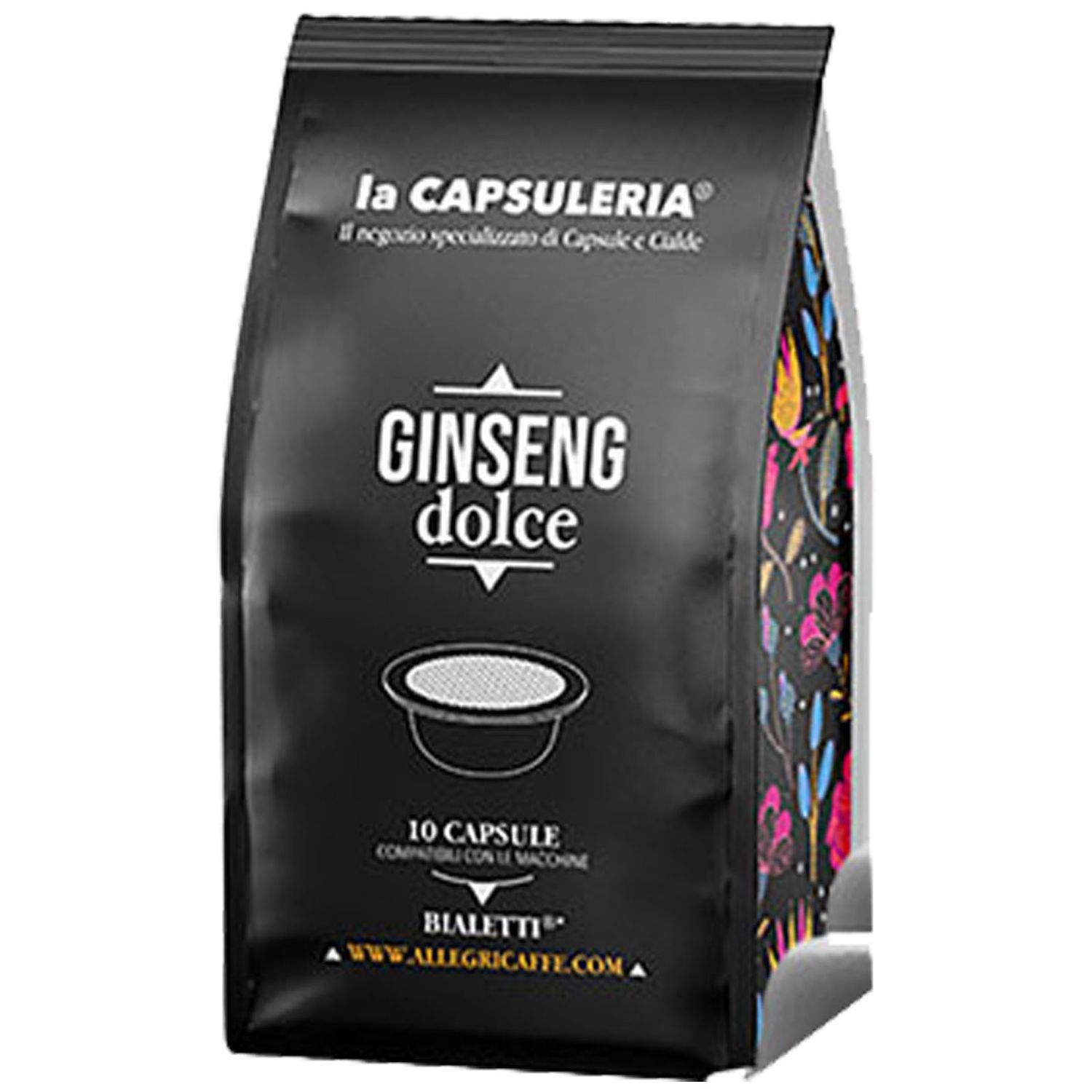 Set 80 capsule Ginseng dulce, compatibile Bialetti, La Capsuleria fotografia produsului