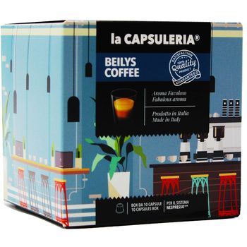 Set 10 capsule BAILEYS COFFEE compatibile Nespresso, LA CAPSULERIA elefant.ro