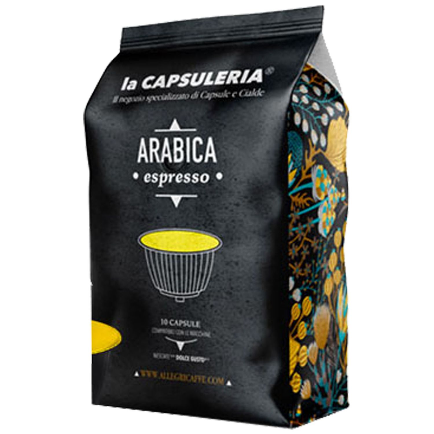 Set 100 capsule ARABICA, compatibile Nescafe Dolce Gusto, LA CAPSULERIA fotografia produsului