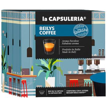 Set 96 capsule Baileys Coffee, compatibile Dolce Gusto, La Capsuleria La Capsuleria elefant