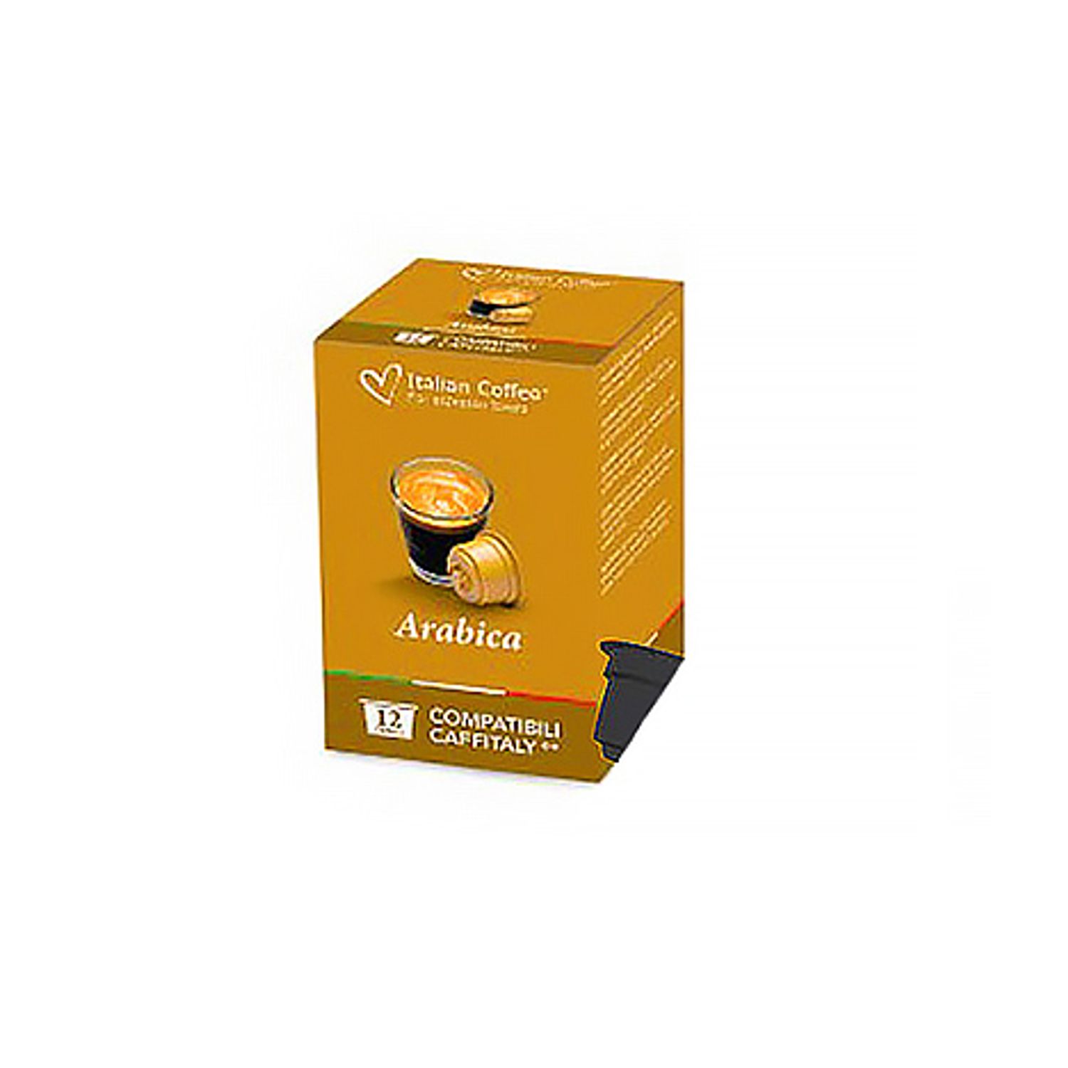 Set 72 capsule 100% Arabica, compatibile Caffitaly/Cafissimo/Beanz, Italian Coffee fotografia produsului View 5 L