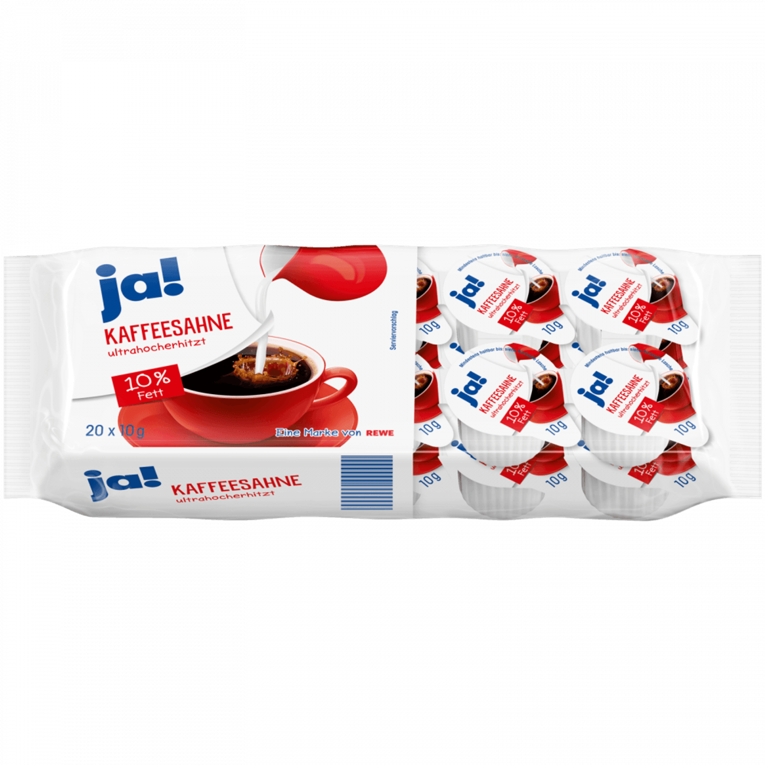 Lapte condensat 10% grasime, monodoza, 20 x 10 g fotografia produsului