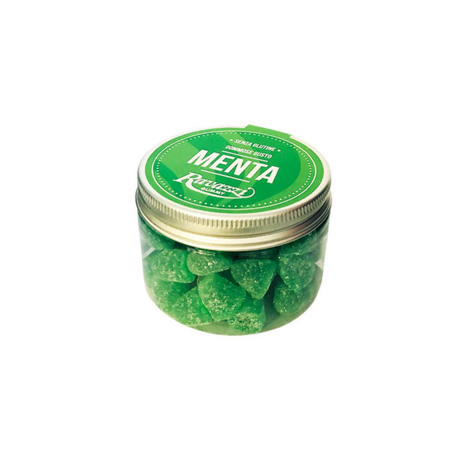 Bomboane gumate cu gust de menta, 100 g fotografia produsului