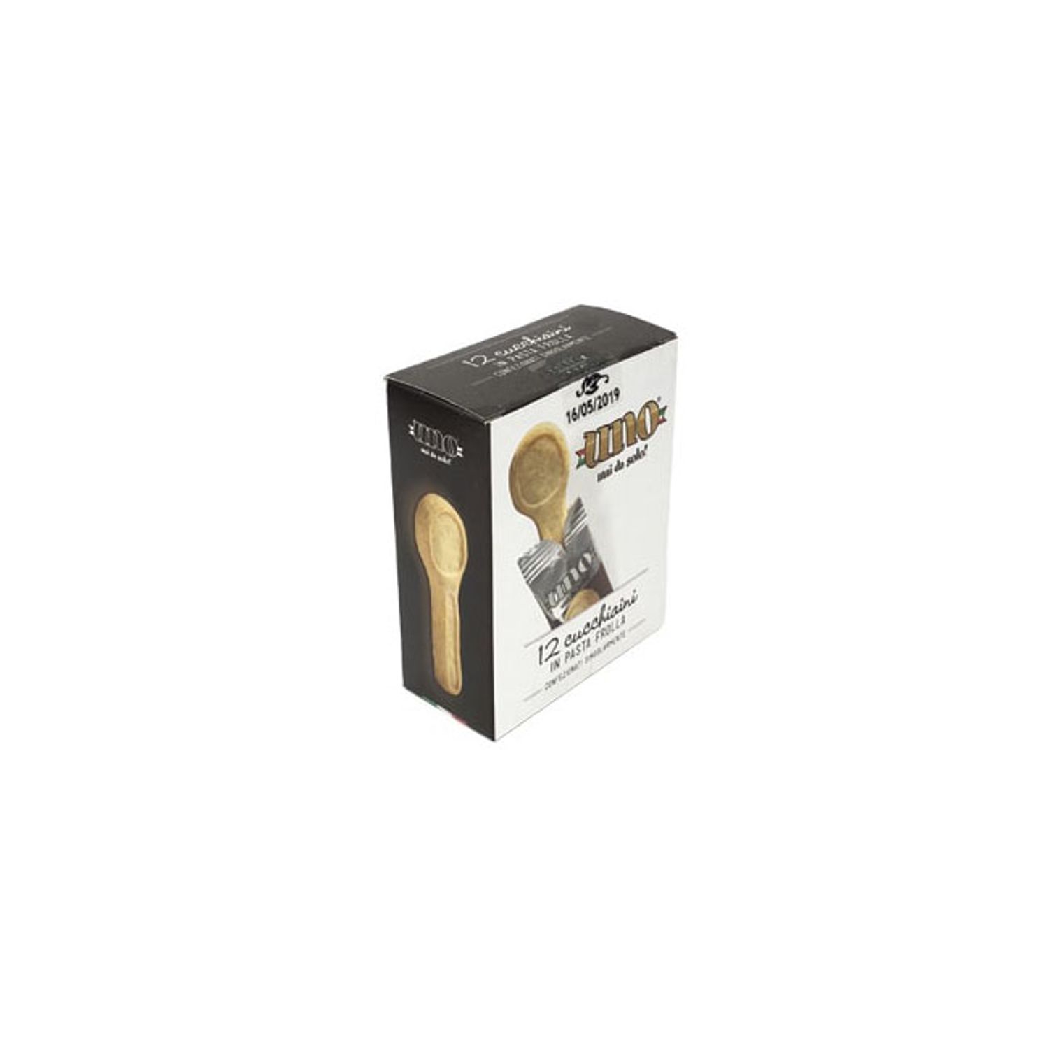Set 12 biscuiti in forma de lingurita, Uno, 80 g fotografia produsului View 4 L