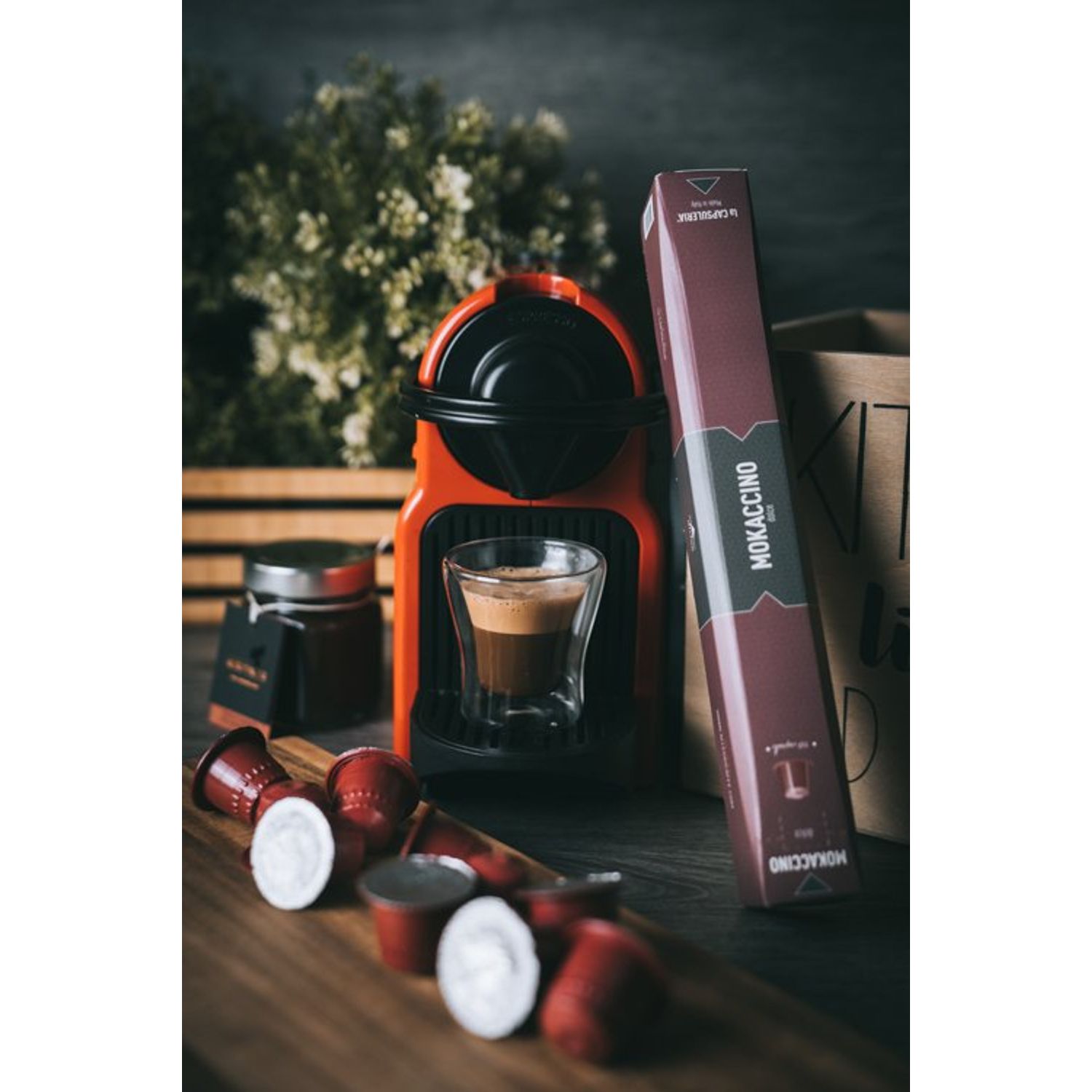Set 80 capsule MOKACCINO compatibile Nespresso, La CAPSULERIA fotografia produsului View 3 L