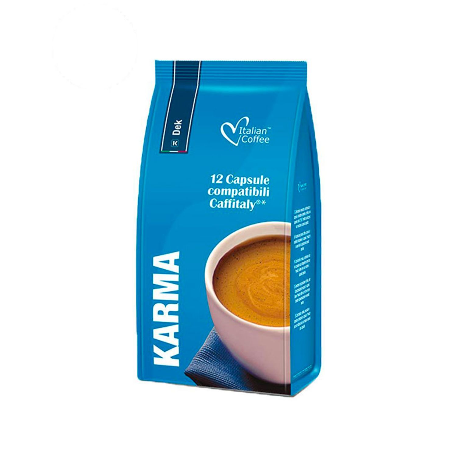 Set 72 capsule cafea Deca Karma compatbile Caffitaly/Cafissimo/Beanz, Italian Coffee fotografia produsului View 2 L