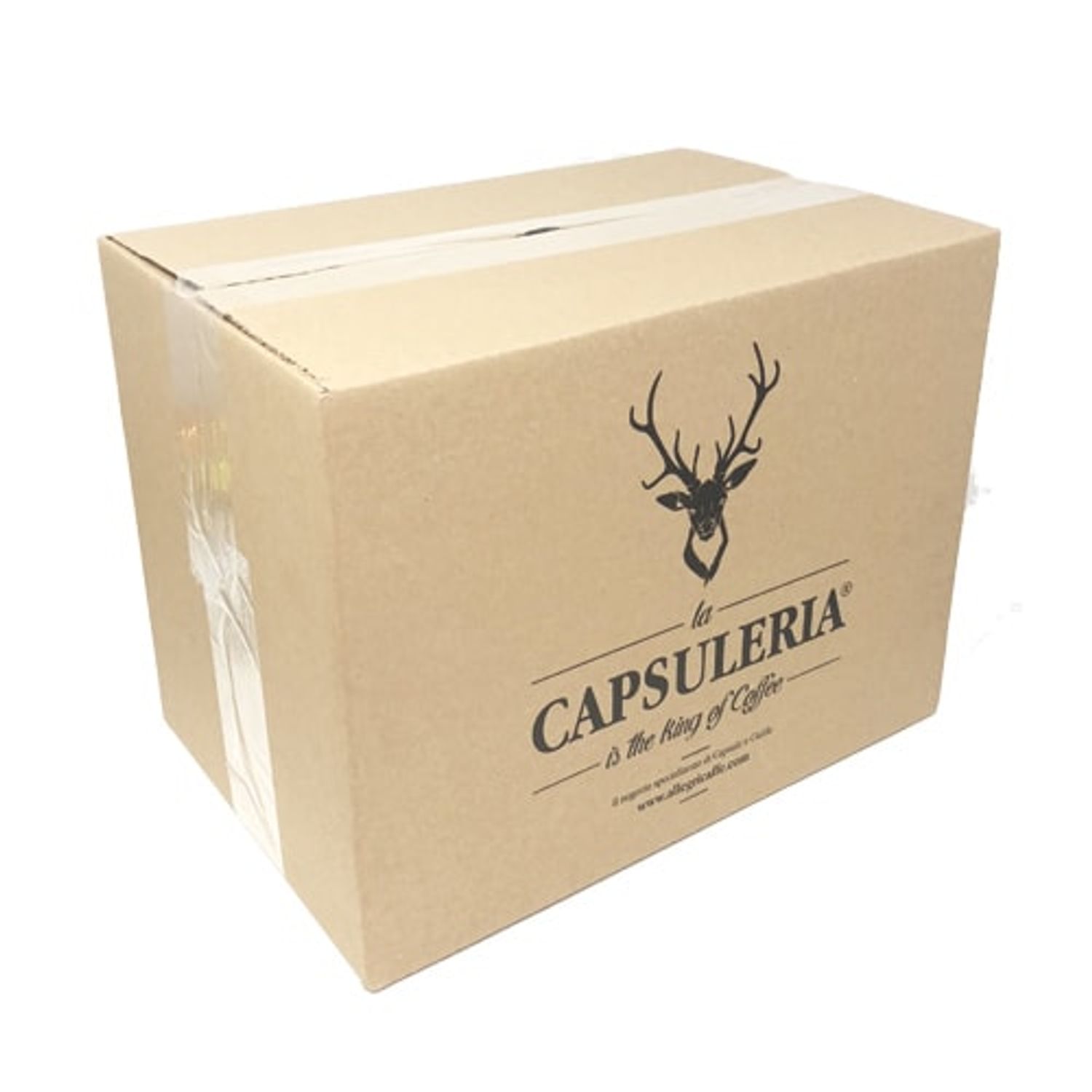 Set 10 capsule cafea Deca Intenso, compatibile Nespresso, La Capsuleria fotografia produsului View 3 L