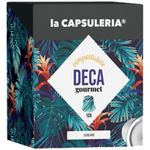 Set 100 capsule compostabile cafea Deca Gourmet, compatibile Nespresso, La Capsuleria fotografia produsului