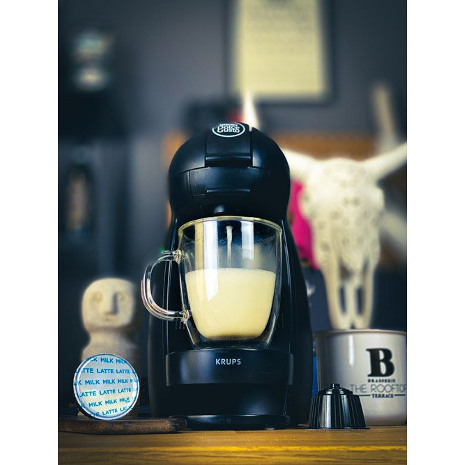 Set 16 capsule Lapte, compatibile Nescafe Dolce Gusto, La Capsuleria fotografia produsului View 5 L