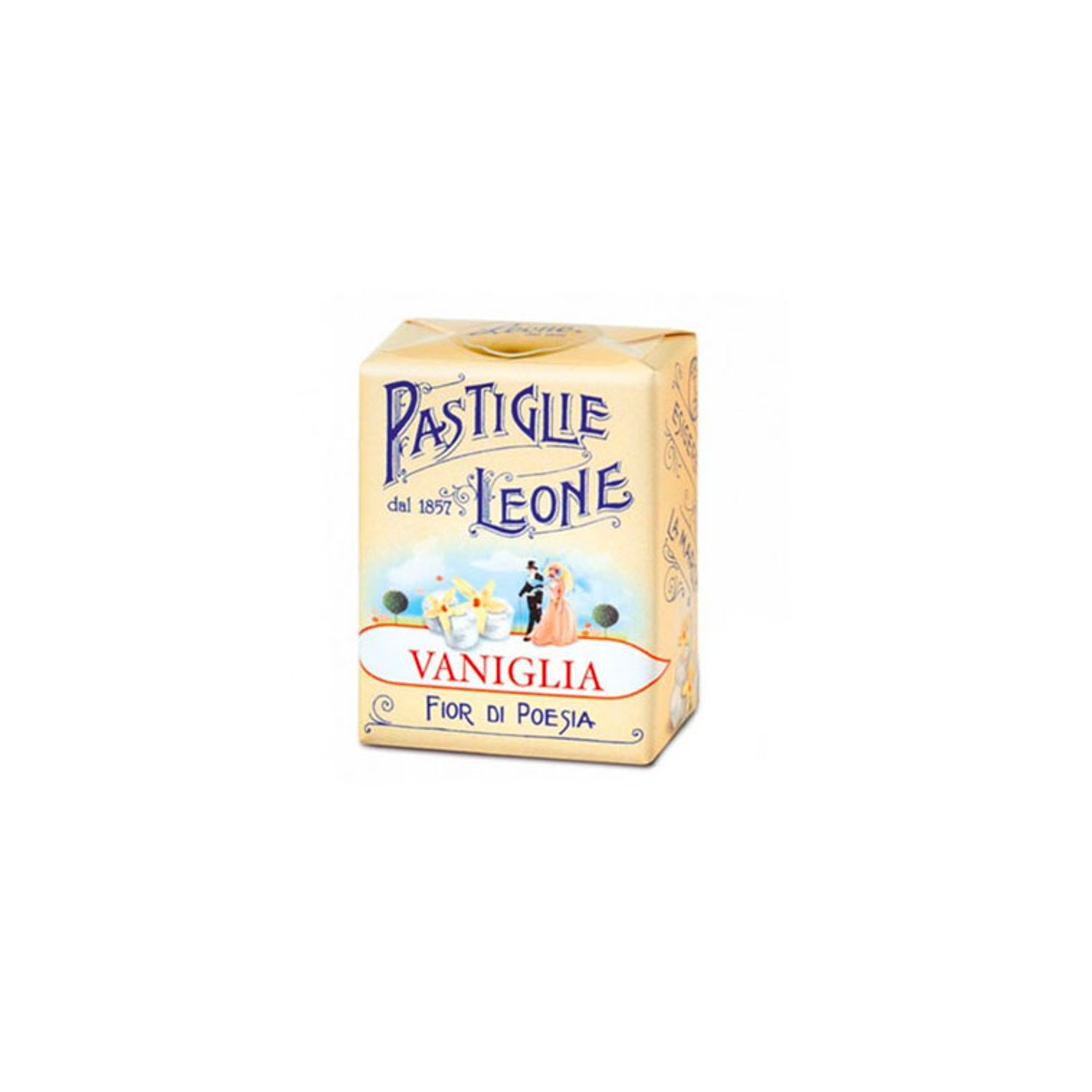 Bomboane Pastiglie Leone cu Vanilie, 30 g fotografia produsului