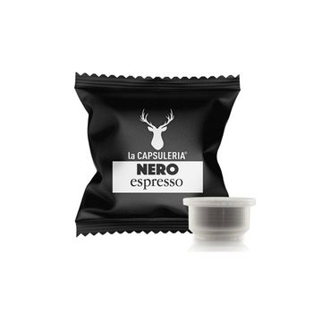 Set 10 capsule cafea Nero Espresso, compatibile La Capsuleria elefant.ro