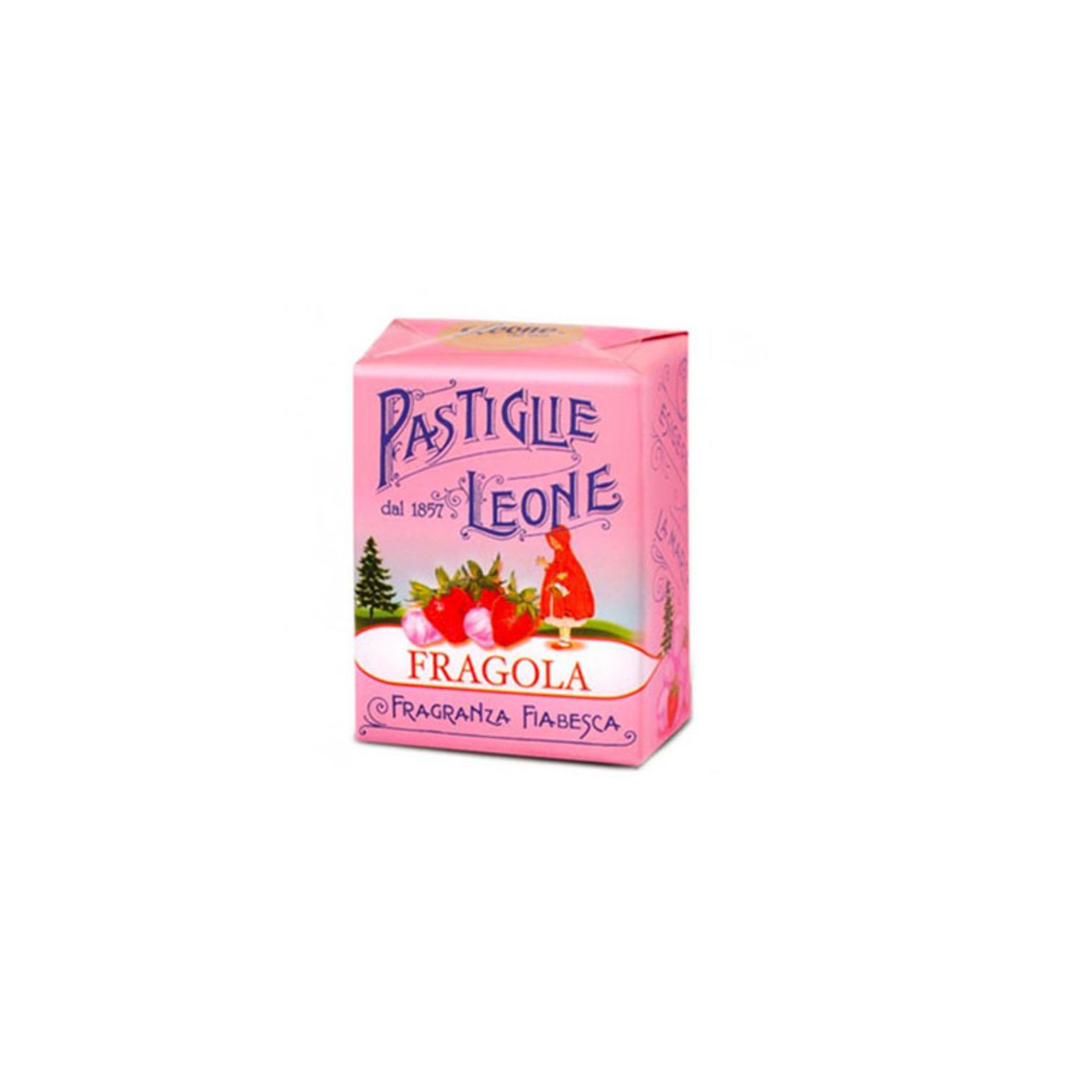Bomboane Pastiglie Leone cu Capsuni, 30 g fotografia produsului