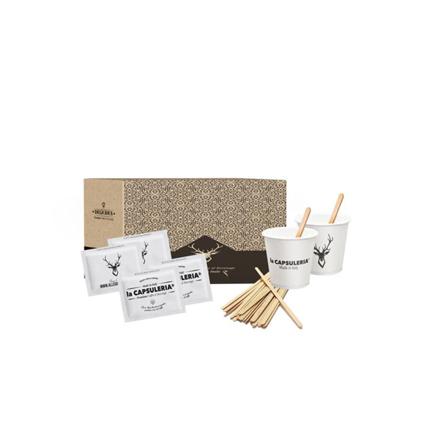 Kit accesorii cafea, eco, La Capsuleria fotografia produsului