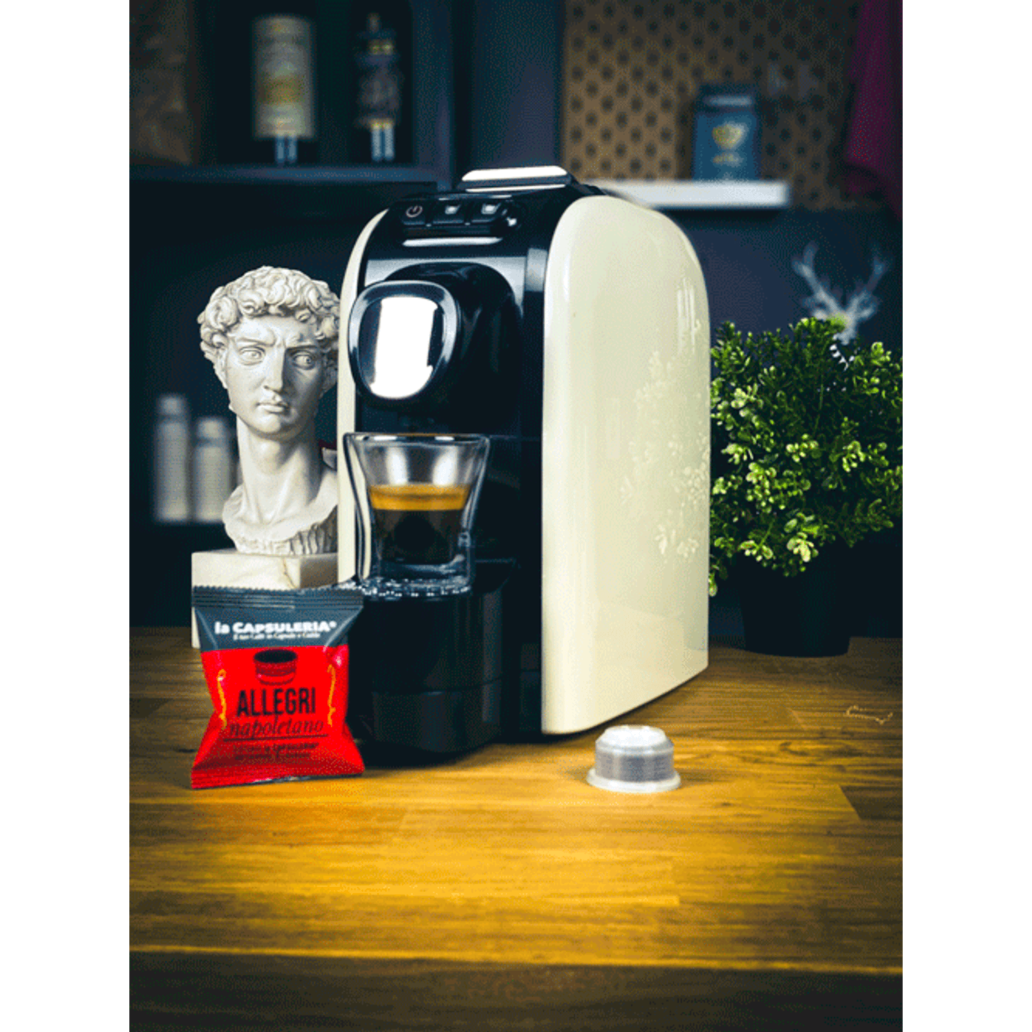 Set 10 capsule cafea Allegri Napoletano, compatibile La Capsuleria fotografia produsului View 2 L