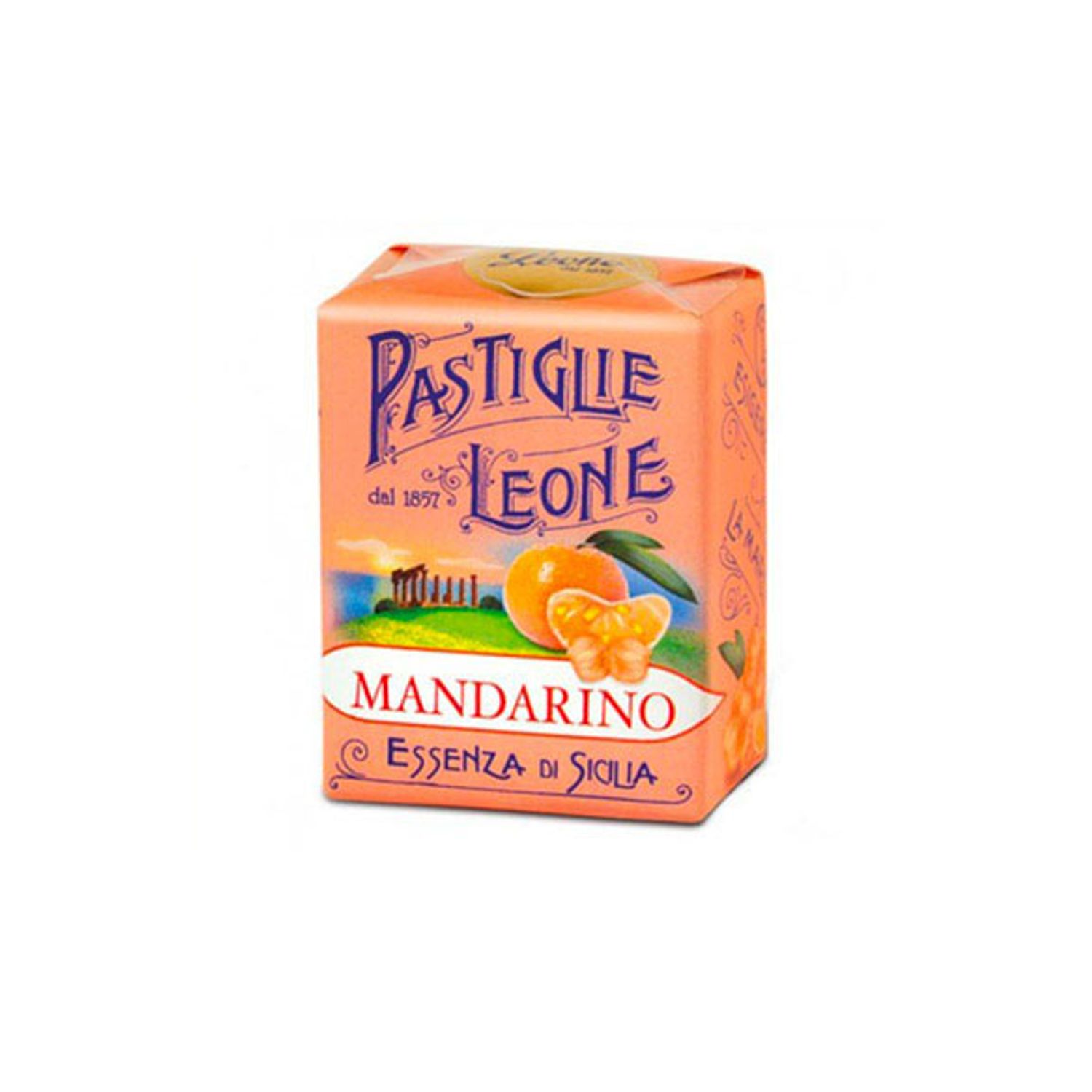 Bomboane Pastiglie Leone cu Mandarine, 30 g fotografia produsului
