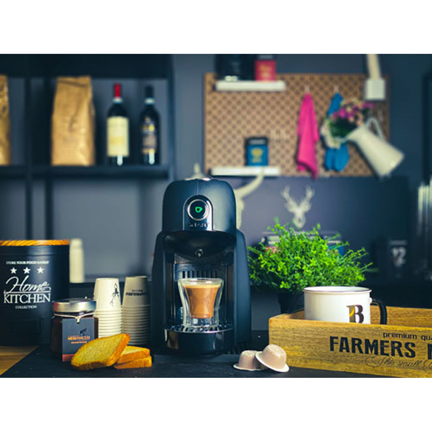 Set 10 capsule Mokaccino, compatibile Bialetti, La Capsuleria fotografia produsului View 6 L