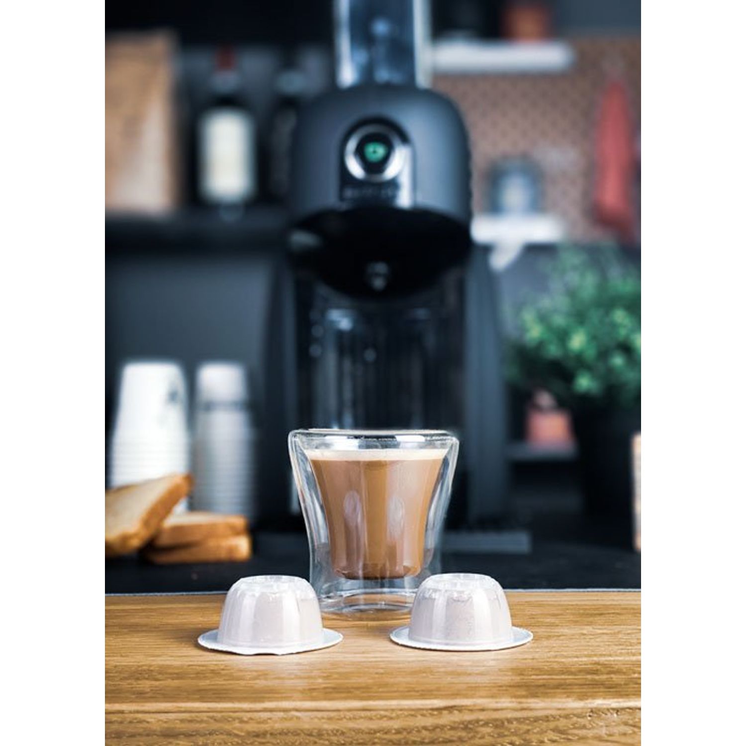 Set 10 capsule Mokaccino, compatibile Bialetti, La Capsuleria fotografia produsului View 5 L