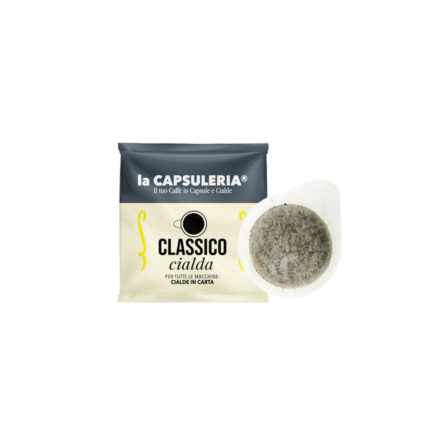 Set 100 de Paduri Cafea Classico ESE44, La Capsuleria, 700 g fotografia produsului