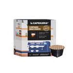 Set 96 capsule Cortado Macchiato, compatibile Nescafe Dolce Gusto, La Capsuleria fotografia produsului View 2 S