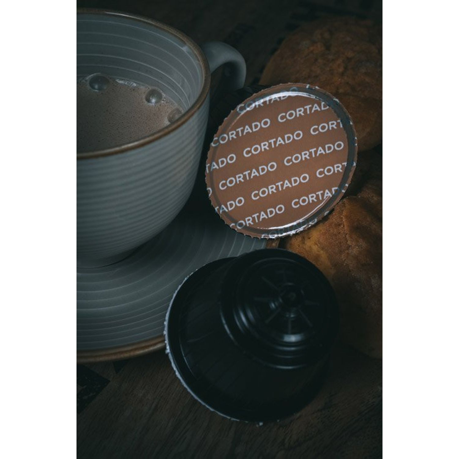 Set 96 capsule Cortado Macchiato, compatibile Nescafe Dolce Gusto, La Capsuleria fotografia produsului View 3 L