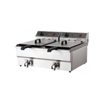 Friteuza electrica,Moratti, 2x10 litri, inox fotografia produsului