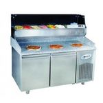 Masa preparare pizza, Moratti, cu vitrina de ingrediente fotografia produsului View 3 S