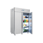 Frigider profesional vertical Moratti 2 usi 1400 L 2000 W fotografia produsului