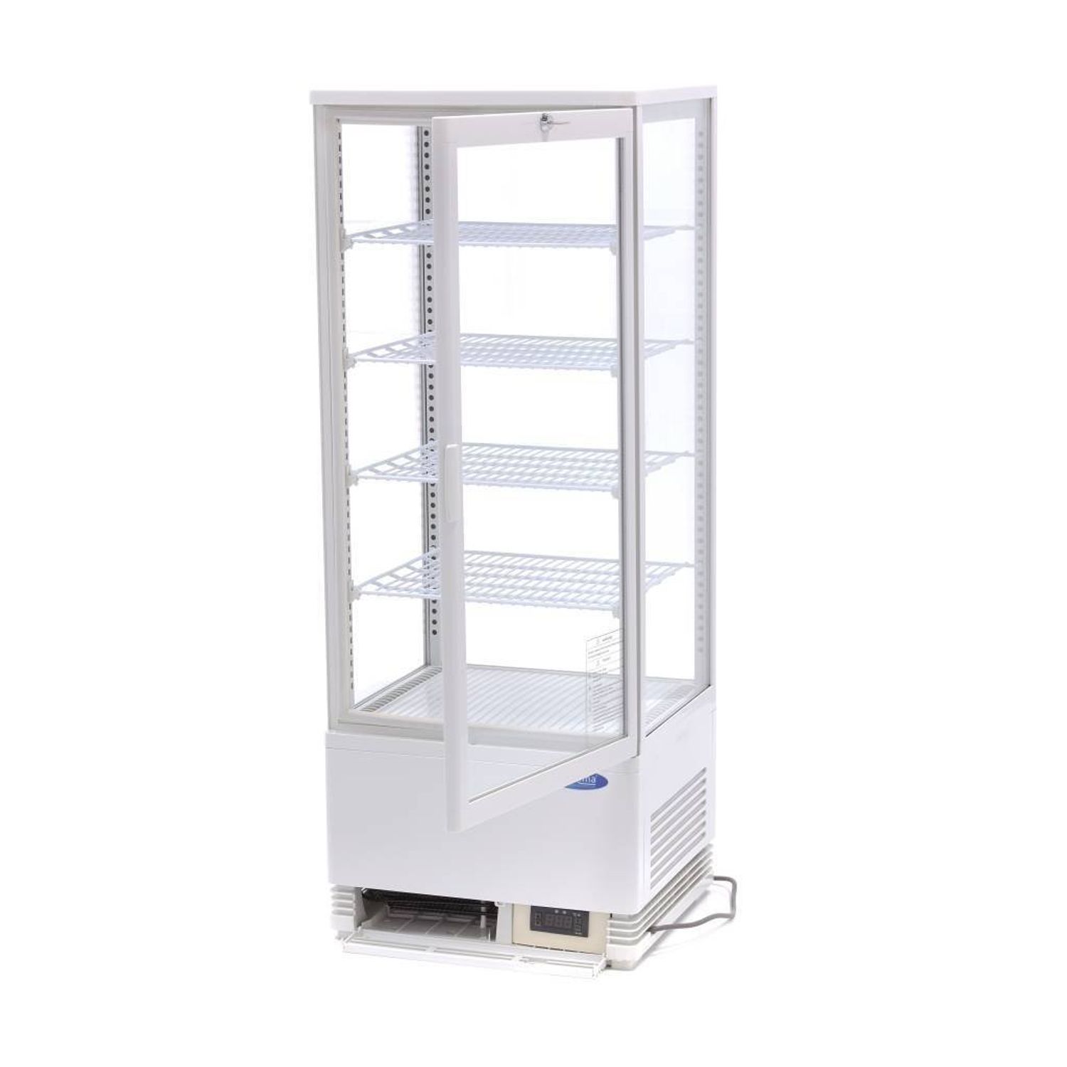 Vitrina rece prajituri, alba, 98 litri fotografia produsului View 2 L