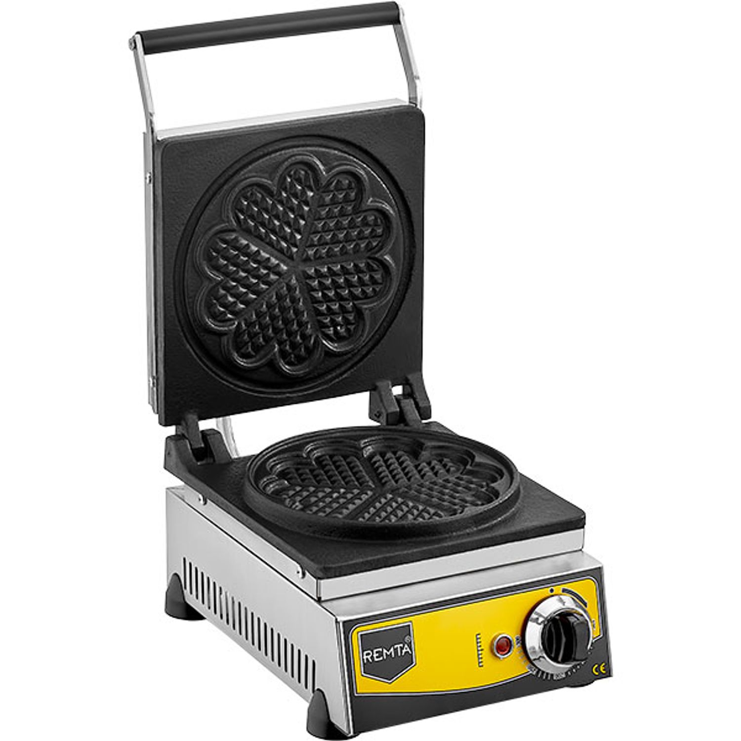 Aparat wafe forma floare, Moratti, 1200 W, Inox fotografia produsului