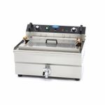 Friteuza electrica Moratti, capacitate 30 litri cu robinet ulei fotografia produsului