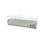 Vitrina ingrediente pizza, Moratti, 6 GN 1/3 sau 5 GN 1/2 fotografia produsului