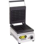 Aparat wafe patrat, Moratti, 1200 W, Inox fotografia produsului