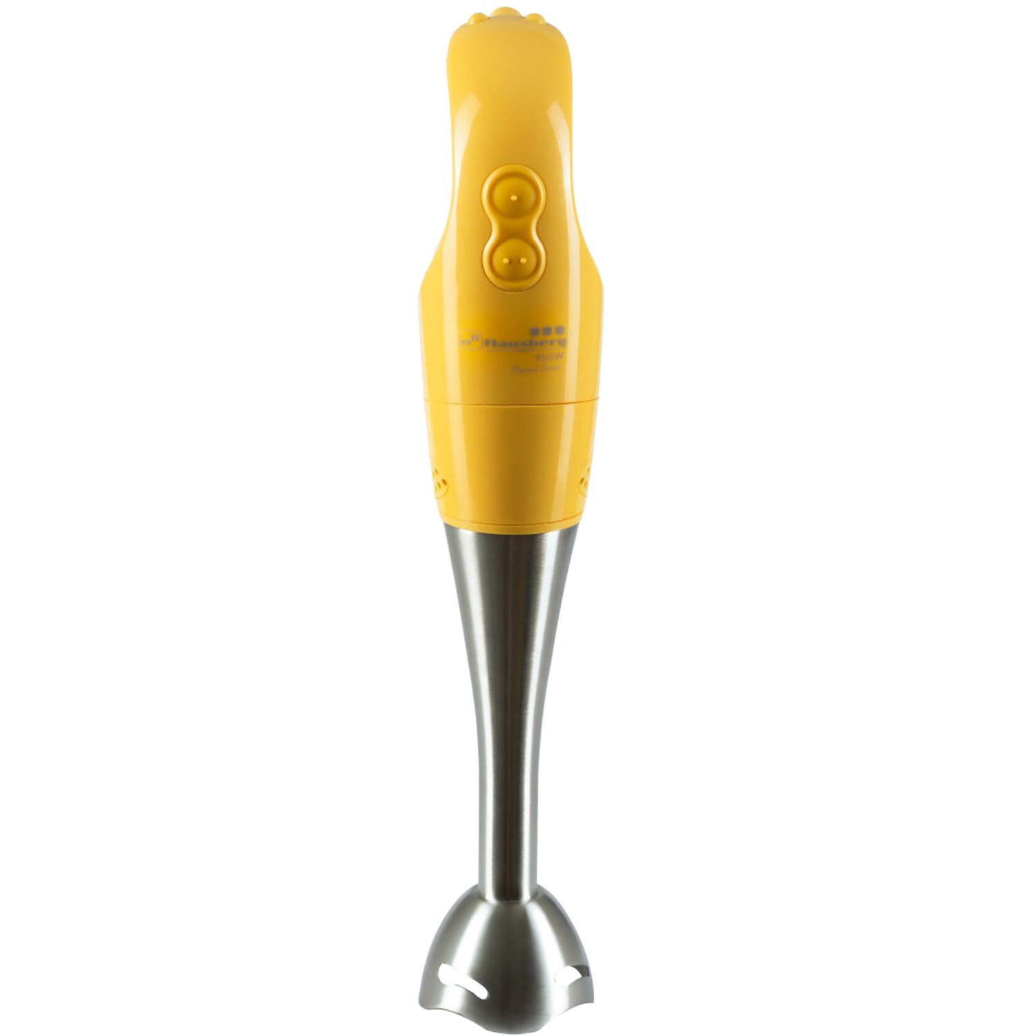 Blender de mana Hausberg, 200W, 2 viteze, galben fotografia produsului