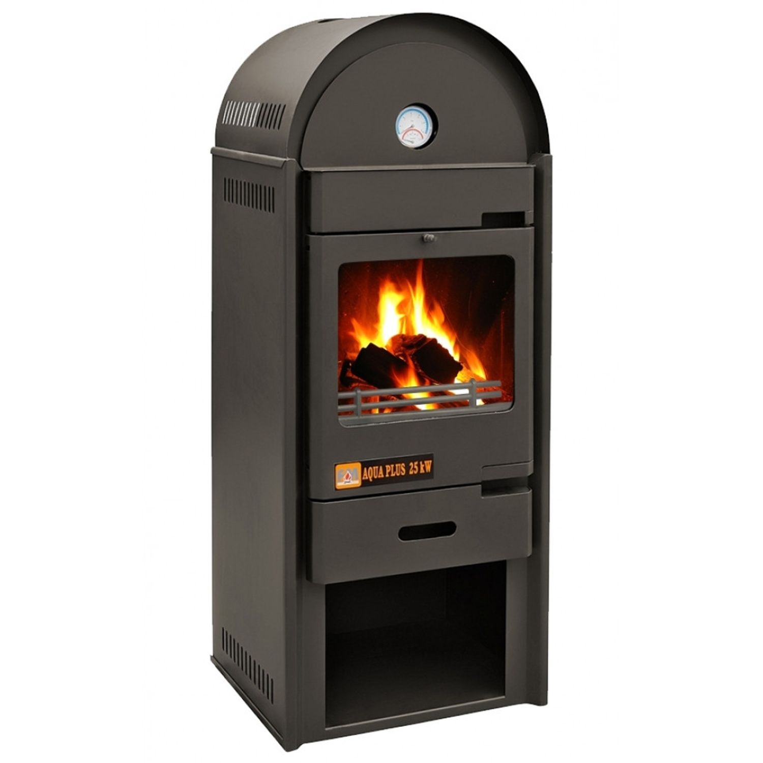 Termosemineu Termax Aqua 25 kw cu combustibil solid fotografia produsului