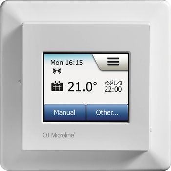 Termostat TECEfloor MWD5 cu senzor sapa, afisaj LCD cu touchscreen, conectare WI-FI elefant.ro imagine noua 2022