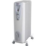 Calorifer electric TESY CB 2009 E01 R, 9 elementi, 3 trepte putere, 2000W, alb-gri fotografia produsului