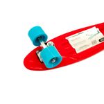 Maxtar Skateboard Chase 57X15 Cm, Rosu Cu Turcuaz fotografia produsului View 4 S