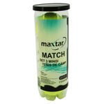 Maxtar Match Set 3 Mingi Tenis De Camp fotografia produsului