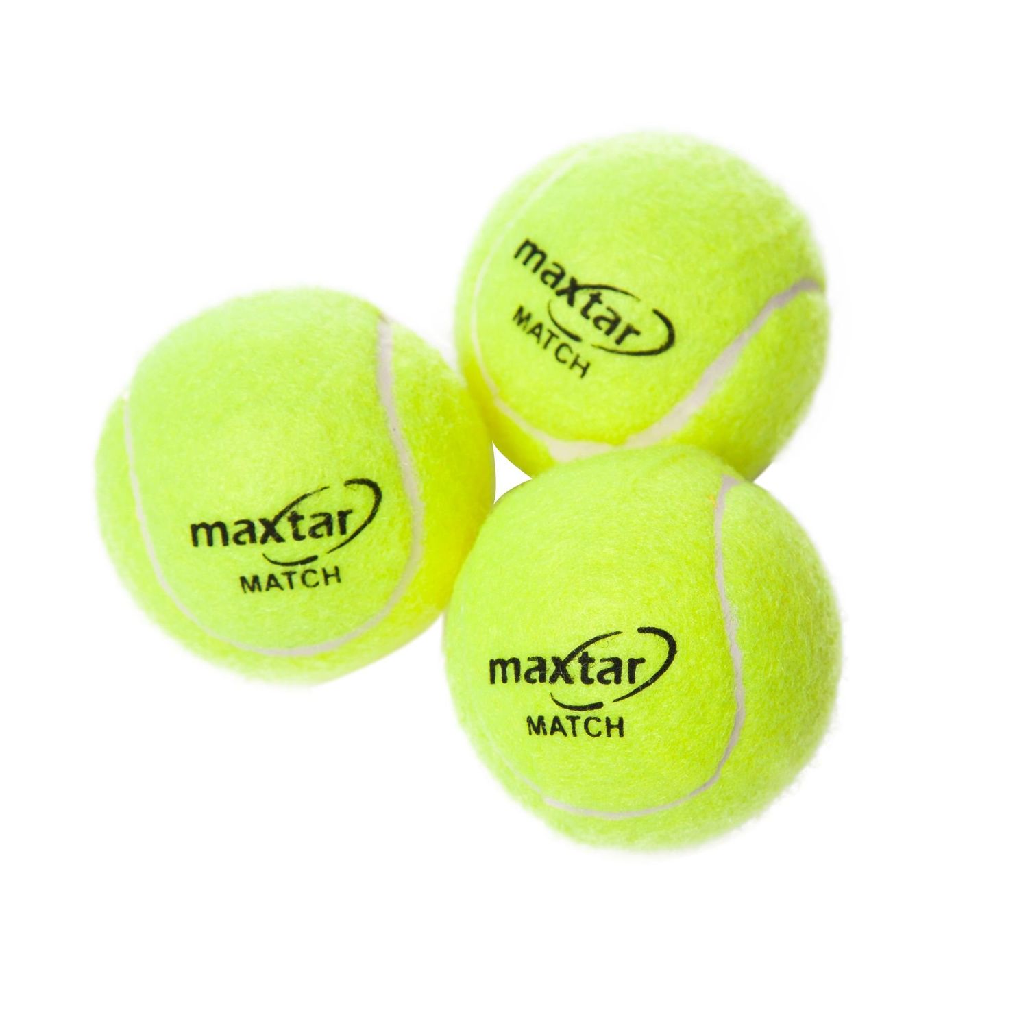 Maxtar Match Set 3 Mingi Tenis De Camp fotografia produsului View 4 L