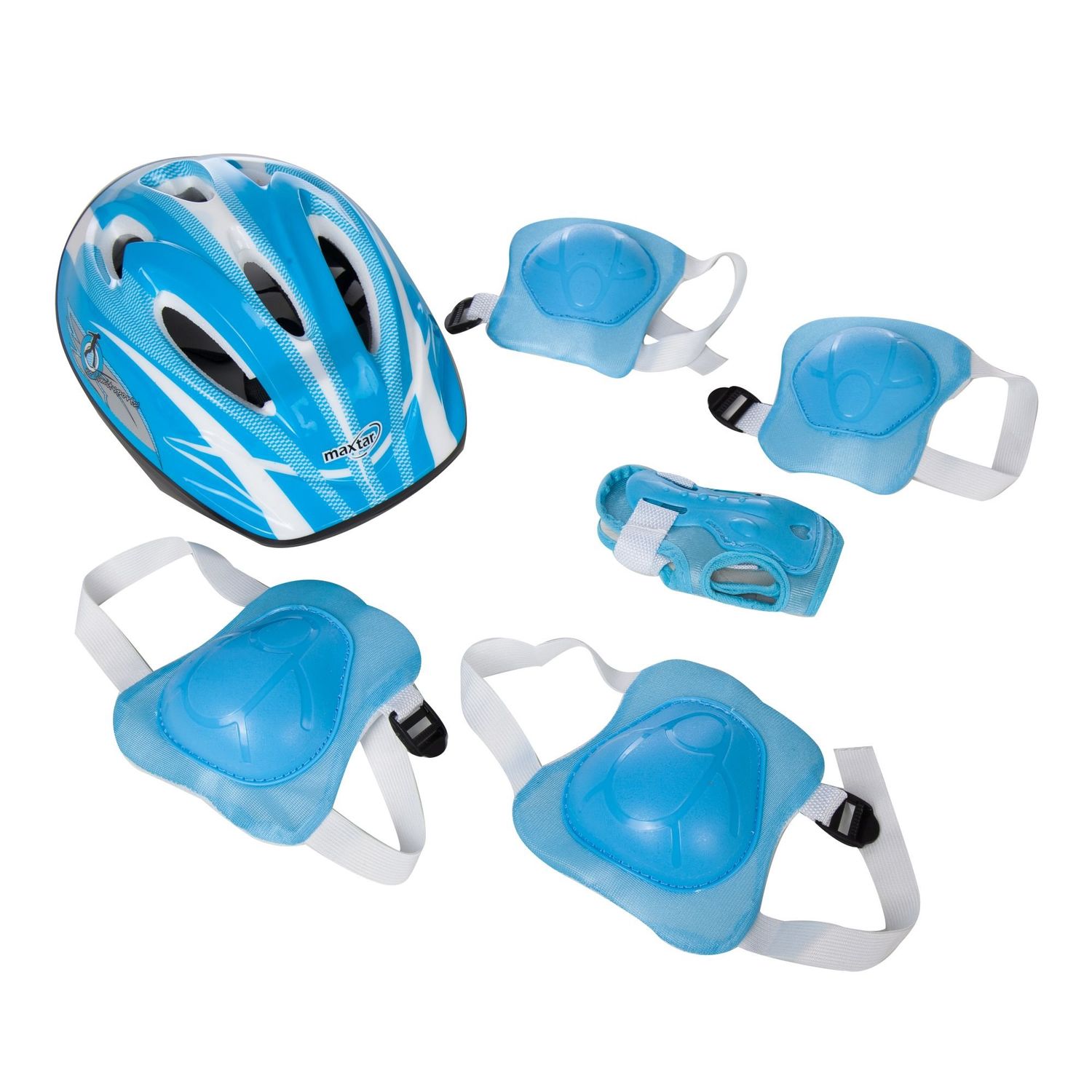 Maxtar Set Casca 55 Cm Si Protectii Coate, Genunchi Si Br Al fotografia produsului View 2 L