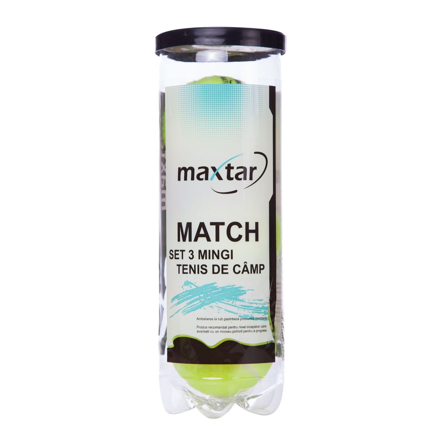 Maxtar Match Set 3 Mingi Tenis De Camp fotografia produsului View 3 L